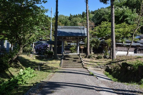 Le temple Chorakuji à Murakami