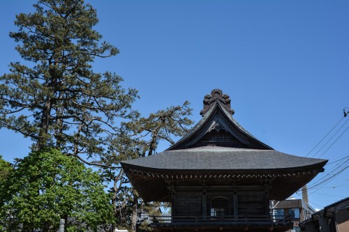 Les temples à Murakami dans la préfecture de Niigata au Japon