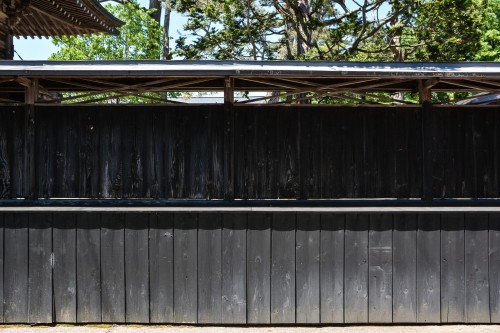 la rue Kurobeidori des samourais à Murakami dans la préfecture de Niigata au Japon