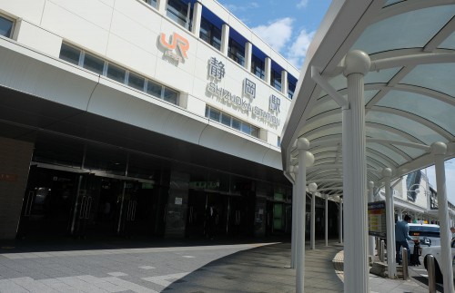 la gare pour accéder au festival Strange seed au World Theatre Festival Shizuoka 2017 