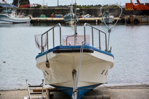 Le port de pêche de Neya proche de Gatsugi dans la préfecture de Niigata