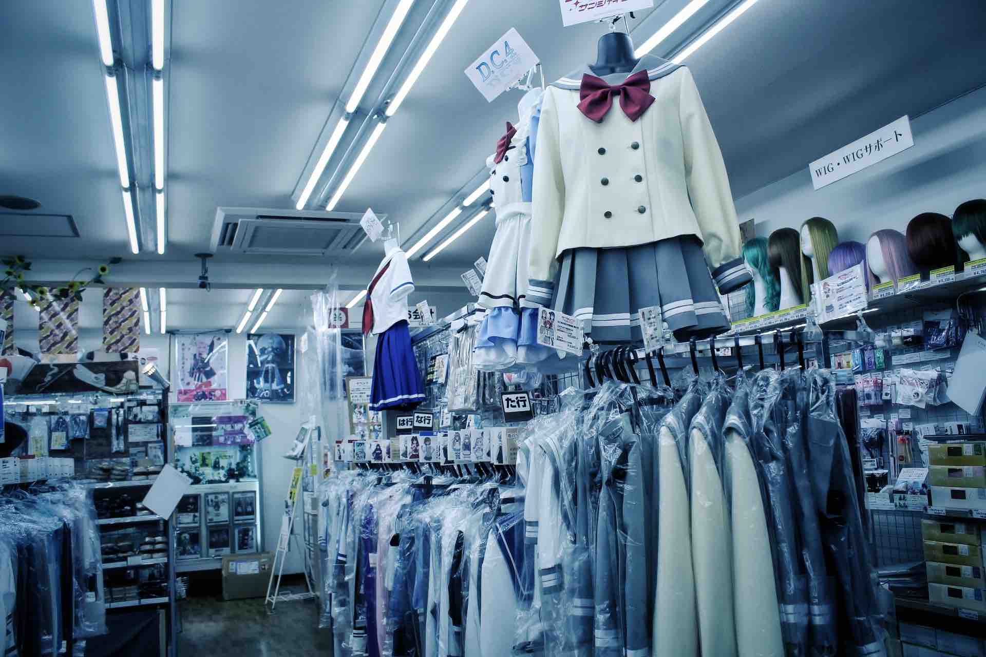 Boutique de Cosplay à Osaka dans Den Den Town