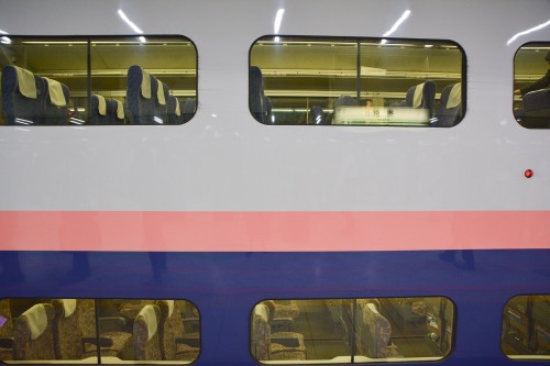 Le shinkansen pour se rendre à Niigata
