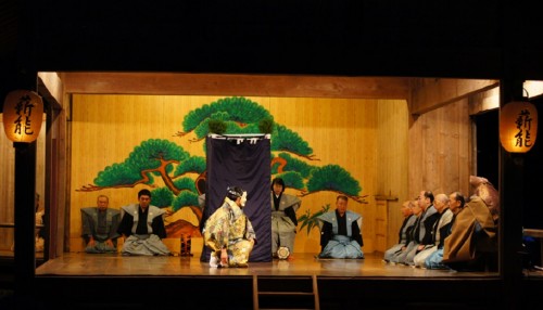 Le théatre Nô sur l'île de Sado, dans la préfecture de Niigata