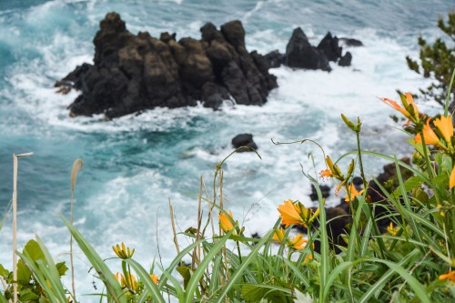 Onogame, un des plus beaux paysages naturels de l'île de Sado dans la préfecture de Niigata