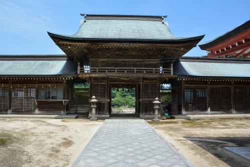 Tajima Shrine sur l'ile de Kabe dans la préfecture de Saga à Kyushu