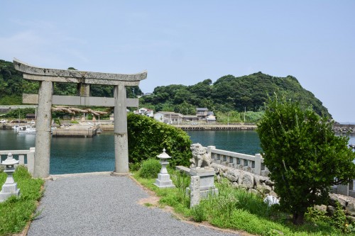 Tajima Shrine sur l'ile de Kabe dans la préfecture de Saga à Kyushu