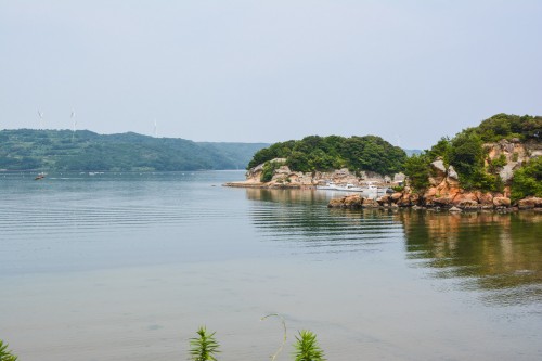 Les rizières en terrasse dans la préfecture de Saga, sur l'île de Kyshu au Japon