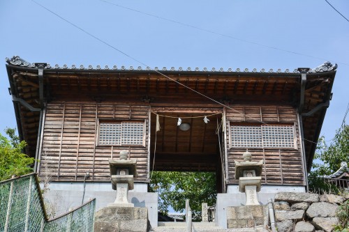 Le village de pêcheurs de Shimotsui en mer intérieure de Seto, Okayama, Japon