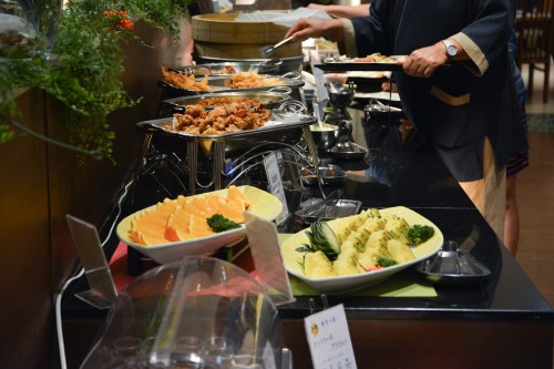 Lhôtel Washu Highland Hotel avec vue sur la mer intérieure de Seto à Kurashiki, Okayama, Japon 
