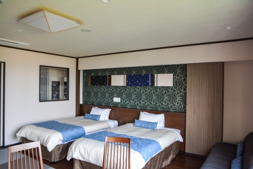 Lhôtel Washu Highland Hotel avec vue sur la mer intérieure de Seto à Kurashiki, Okayama, Japon 