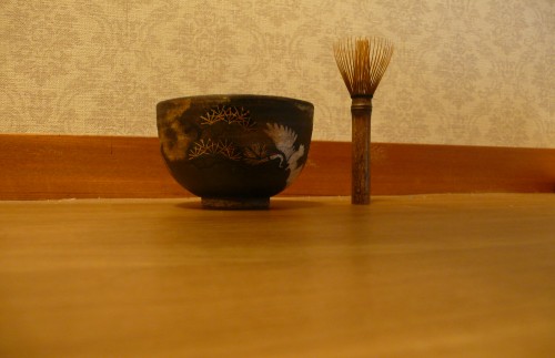 Feuilles de thé, Japon, cérémonie, art, matcha, raku