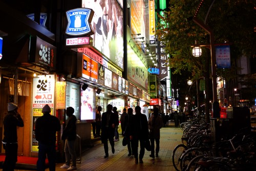susukino, nuit, salarymen, sapporo