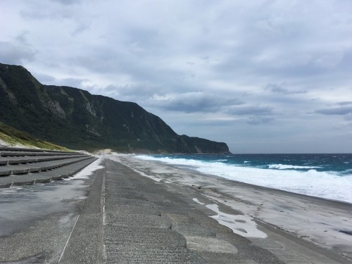 La plage de Habushiura - Niijima, Tokyo