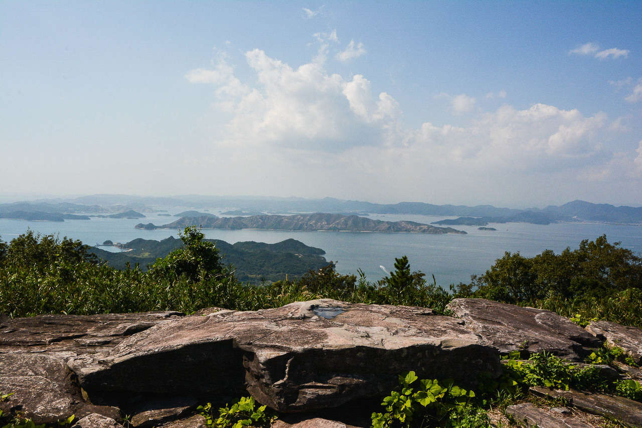 Mont Danyama sur l'île de Teshima au japon