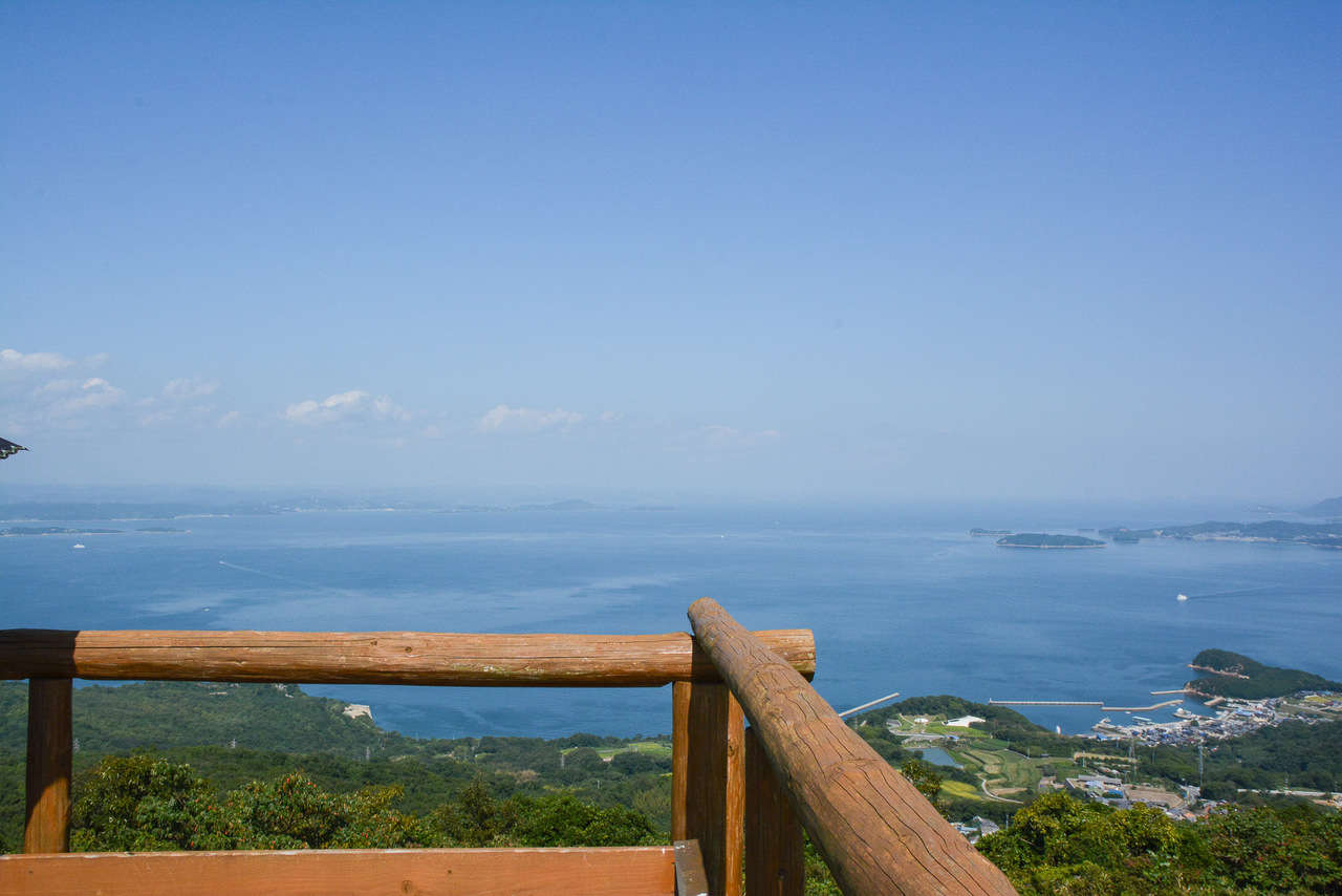 Mont Danyama sur l'île de Teshima au japon