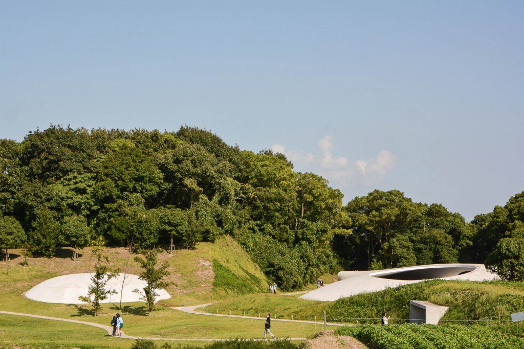 l'Art Museum sur l'île de Teshima dans la Mer Intérieure de Seto