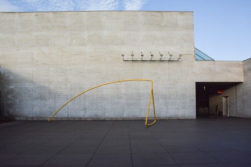Le musée d'art contemporain de Marugame dans la préfecture de Kagawa sur l'île de Shikoku