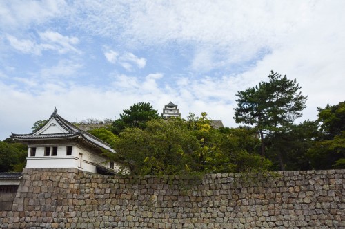 Le château de Marugame dans l'île de Shikoku