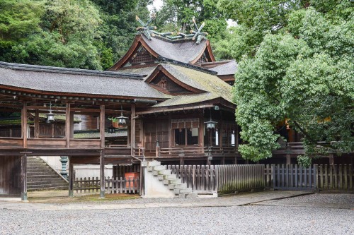 Le Konpira San à Kotohira, dans la préfecture de Kagawa ( Takamatsu) sur l'île de Shikoku