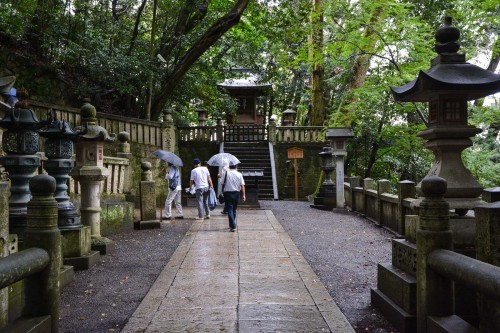 Le Konpira San à Kotohira, dans la préfecture de Kagawa ( Takamatsu) sur l'île de Shikoku