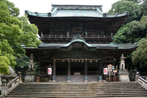 Le Konpira San à Kotohira, dans la préfecture de Kagawa ( Takamatsu) sur l'île de Shikoku