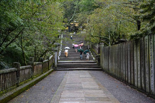 Le Konpira San à Kotohira, dans la préfecture de Kagawa ( Takamatsu) sur l'île de Shikoku