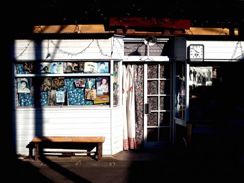 Showa no machi, quartier commerçant de Bungotakada, préfecture d'Oita, sur l'île de Kyushu. 