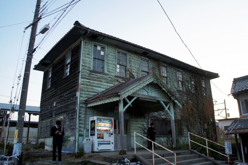 Ohmi Railway, Taga-taisha, Hikone, Shiga, Kyoto, Chemin de fer, Gare de Shin-yokaichi
