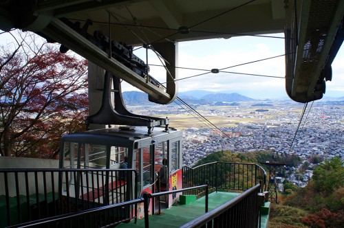 Omihachiman, Lac Biwa, Baumkuchen, époque Edo, mont Hachiman
