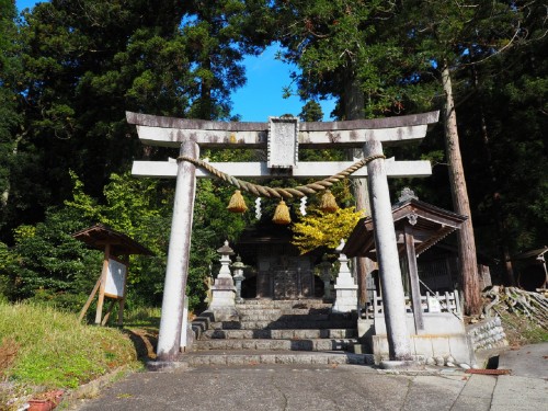 Himi, Mer du Japon, Japon, Temples, Toyama, Torii du Michi-jinja