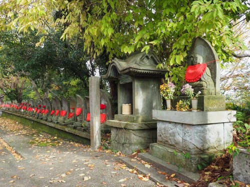 Himi, Mer du Japon, Japon, Temples