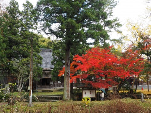 Himi, Mer du Japon, Japon, Temples, Koyo, Automne
