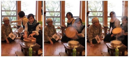 Yamakoshi, écotourisme, agriculture, Japon, Niigata, riz, repas