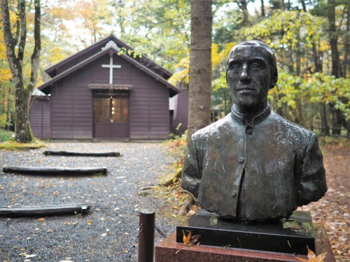 Karuizawa, montagne, nagano, shinkansen, automne, Shaw, chapelle