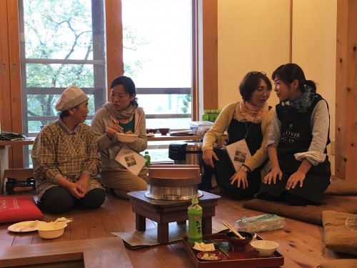 Yamakoshi, écotourisme, agriculture, Japon, Niigata, repas