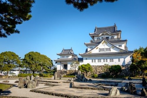 Le petit château de Kishiwada aux portes d’Osaka
