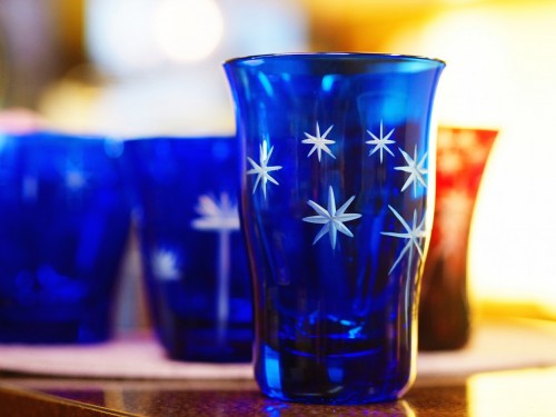 Edo-Kiriko, Tokyo, Artisanat, Verre gravé