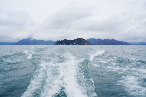 Chikubu-shima, Hikone, île sacrée, lac Biwa, Shiga