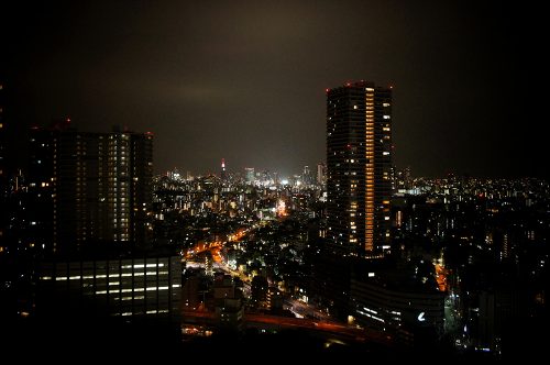 Sunshine City Prince Hotel, Ikebukuro, Tokyo, vue
