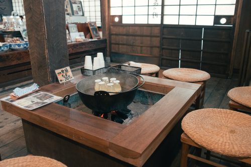 Murakami en hiver, Niigata, neige, saumon