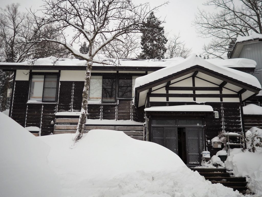 Nuit sous la neige de Yamakoshi à Sandayu