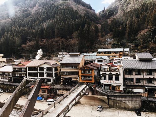 Tsuetate Onsen, Kumamoto, Kyushu, Bains chauds, Onsen