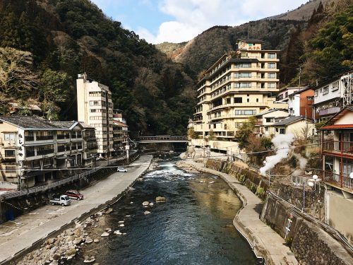 Tsuetate Onsen, Kumamoto, Kyushu, Bains chauds, Onsen