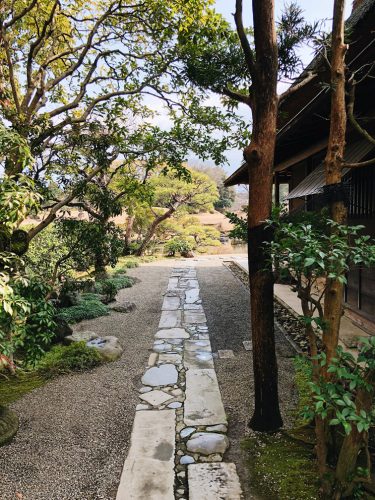 Parc Suizenji, jardin japonais, Kumamoto, Tokaido