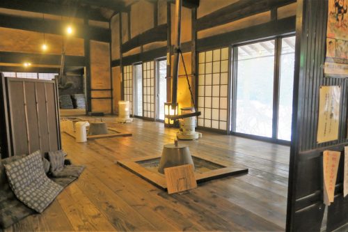 sud de la caldeira du mont Aso, Kumamoto, Kyushu, Itinéraire, Japon, Takamori Dengaku no Sato