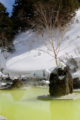 Manza Prince Hotel, Manza, Gunma, Station de ski, Japon, rotemburo