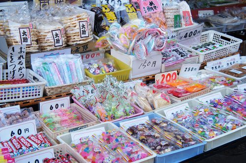 Kawagoe, Seibu Railway, Saitama, près de Tokyo, Kashiya Yokocho