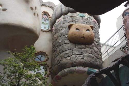 Devanture d'un bar à chats dans le quartier de Kichijoji à Tokyo, Japon