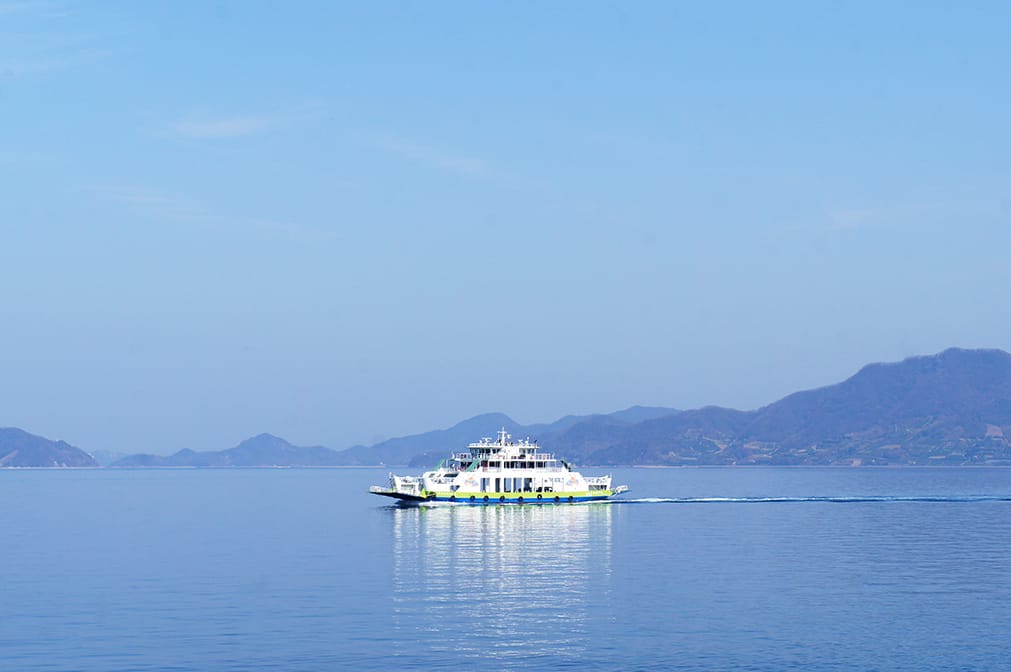 Ferry desservant l'île d'Okunoshima